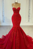 Unique Mermaid Sweetheart Pink Lace Prom Dresses Long Party Dress Birthday Outfits Prom Gown HZ0311
