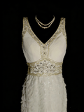 Retro Sheath V Neck White Lace Hoco Gowns Short 18th Birthday Dress Homecoming Dresses HZ0311