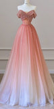Classy Prom Dresses Inspiration A line Off The Shoulder Coral Pink Tulle Semi Formal Dance Grad Prom Dresses For Teens High Schools HZ0311