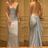 Elegant New Arrival Sexy Mermaid Long Backless Evening Dress Prom Graduation Formal Dress HZ0311