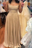 Chic Prom Dress Spaghetti Straps Pleated Evening Dresses Birthday Party Outfits Gala Gown HZ0427