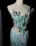 Stunning Prom Dress Strapless Pleated Evening Dresses Gala Gown Birthday Party Outfits HZ0427