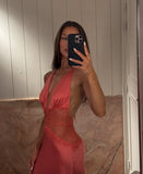 Classy Prom Dresses Inspiration Sheath Halter Pink Silky Satin Long Semi Formal Dance Grad Prom Dress For Teens High Schools HZ0311