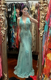 Elegant Prom Dress Halter Evening Dress Long Cocktail Outfits Gala Gown Birthday Party Dress HZ0427