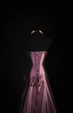 Sweetheart Satin A Line Prom Dresses Beaded Formal Evening Dress Formal Dress HZ0311