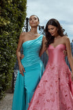 Customize Pink A-Line Prom Dress Crystal Embellished Party Dress Women Graduations Gowns For Teens High Schools HZ0311