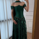 Customized Special Occasion Dress Long Sequins Prom Dresses Luxury Dress Sharon Happy Evening Dresses HZ0311