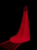 Modest Prom Dress Aesthetic A line Sweetheart With Cape Style Impress Chiffon Long Prom Dresses Party Formal Gowns HZ0311
