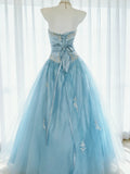 Vintage Ball Gown Sweetheart Tulle Sleeveless Long Quinceanera Dresses Sweet 15 16 Birthday Outfits HZ0311