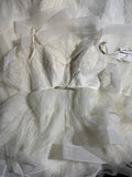 Ethereal Wedding Gowns Brides Dresses Ball Gown Spaghetti Strap For Bride Tulle White Petite/Plus Size Bridal Gown With Lace For Women HZ0311