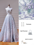 Sparkly Prom Dresses Aesthetic Ball Gown Sweetheart Light Sky Blue With Beads Inspo Impress Long Party Formal Gown For Teenagers High Schools HZ0311