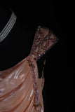 Retro Vintage 1960s Formal A line Square Neck Pink Fashion With Beads Cap Sleeves Long Prom Dresses Party Formal Gowns HZ0311