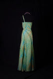 Vintage Prom Dresses 1950s Mermaid One Shoulder Chiffon Green Long Parties Gowns Evening Dresses HZ0311
