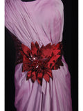 Vintage Mermaid One Shoulder Lilac Chiffon Long Formal Old 1950s Prom Dresses Night Outfits Party Gowns HZ0311