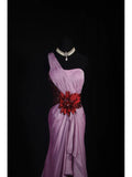 Vintage Mermaid One Shoulder Lilac Chiffon Long Formal Old 1950s Prom Dresses Night Outfits Party Gowns HZ0311