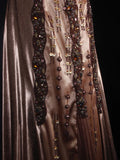 Vintage A line 1980s Sweetheart Tulle With Beads Long Prom Dresses Impress 20th Birthday Outfit Formal Gowns HZ0311