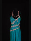 Vintage 2000s Mermaid Spaghetti Straps Chiffon Appliques Plus Size With Lace Long Prom Dresses Impress 21th Birthday Outfits Prom Gown HZ0311