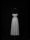 Vintage 2000s A Line Spaghetti Straps Chiffon Beads Plus Size With Lace Ankle Length Prom Dresses Impress 21th Birthday Outfits Party Gown HZ0311