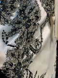 Vintage A line Halter Black Lace With Beads White Short 18th Birthday Dress Homecoming Dresses Cocktail Gown HZ0311