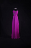Vintage Prom Dresses 1980s Retro Classy A line Sweethart Chiffon Beaded Inspo Long Prom Gown HZ0311