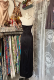Vintage Prom Dresses 90s Formal Sheath Strapless Satin Formal Dress Party Outfits Prom Gowns HZ0311