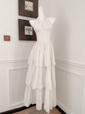 Simple Prom Dresses A line Halter Sleeveless Prom Dress Inspiration Long Prom Dresses HZ0311