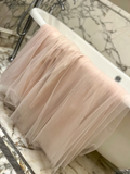 Modest a line spaghetti straps pink prom dress formal party dresses HZ0311