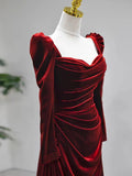 Unique Sheath Royal Blue Long Sleeves Prom Dresses Inspiration Party Night Gowns 20th Birthday Outfits HZ0311