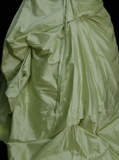 Unique Ball Gown Strapless Sage Green Tulle Satin With Multi Layered Long Quinceanera Dresses Sweet 15 16 Birthday Outfits Gown HZ0311