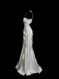Wedding Dresses Elegant Modest for Bride Mermaid One Shoulder With Flowers Petite/Plus Size Bridal Gowns For Women's HZ0311