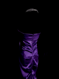 Simple Mermaid Sweetheart Grape Ruched Satin Long Prom Dress Ideas With Pleated Formal Party Dress Inspo For Women HZ0311