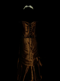 Vintage Mermaid Sweetheart Brown Long 70s Prom Dresses Formal Gowns Inspo Evening Outfit HZ0311