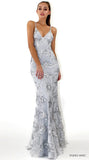Elegant Mermaid Halter Sleeveless Navy Blue With Lace Long Sequins Backless Prom Dresses Vestidos De Dia HZ0311