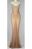 Luxurious Mermaid Crystal Beaded Embroidered Corset Prom Dress 20th Birthday Outfits HZ0311